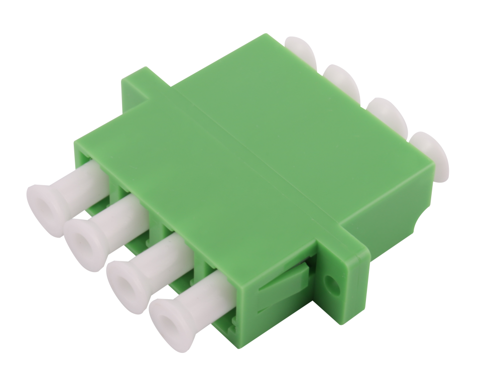 LC quad adaptor green