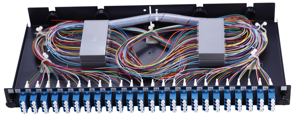 1U 96 fiber splice panel